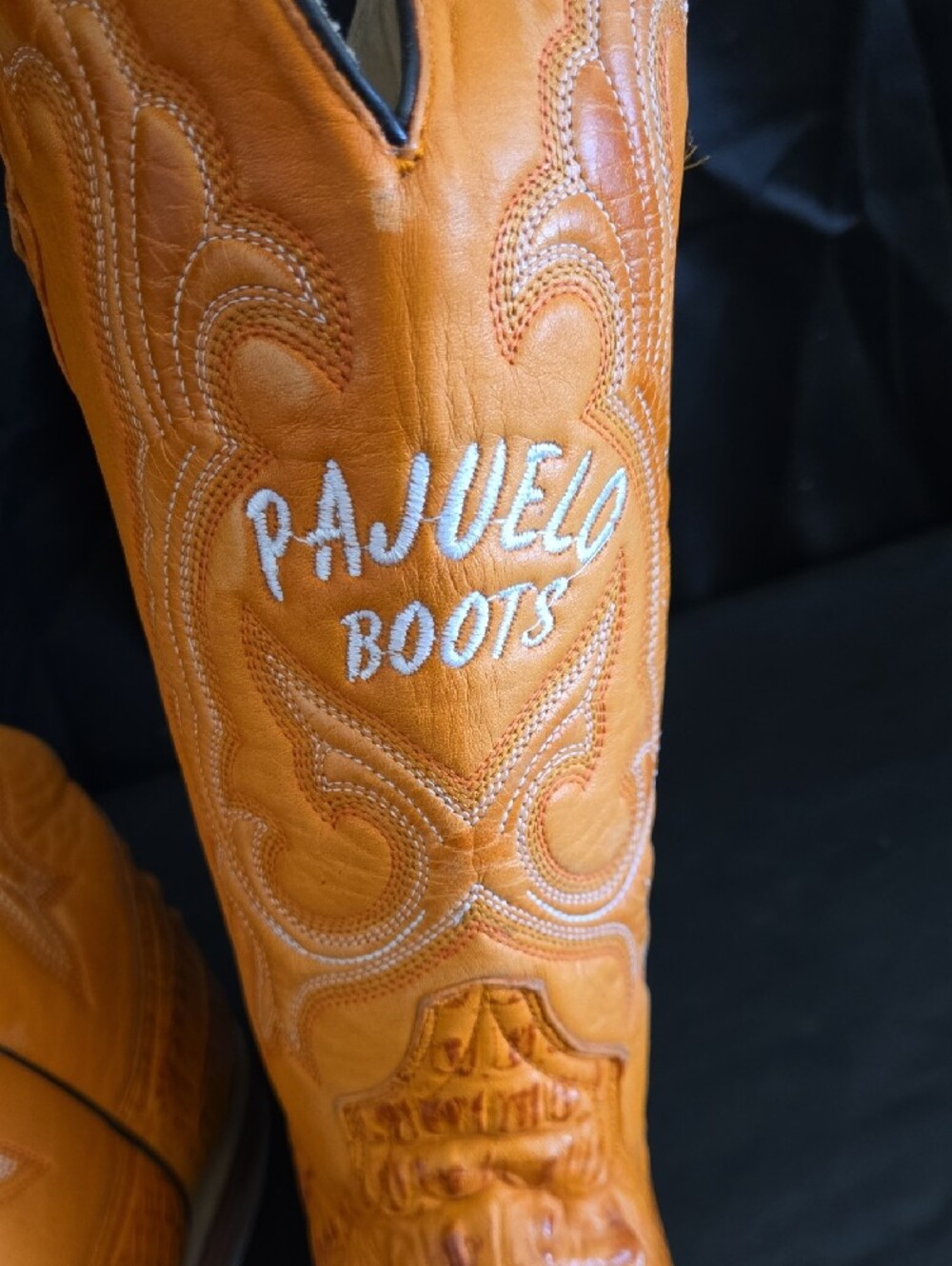 Men's  Exotic Crocodile Western Cowboy Boots - Picture 11 of 12